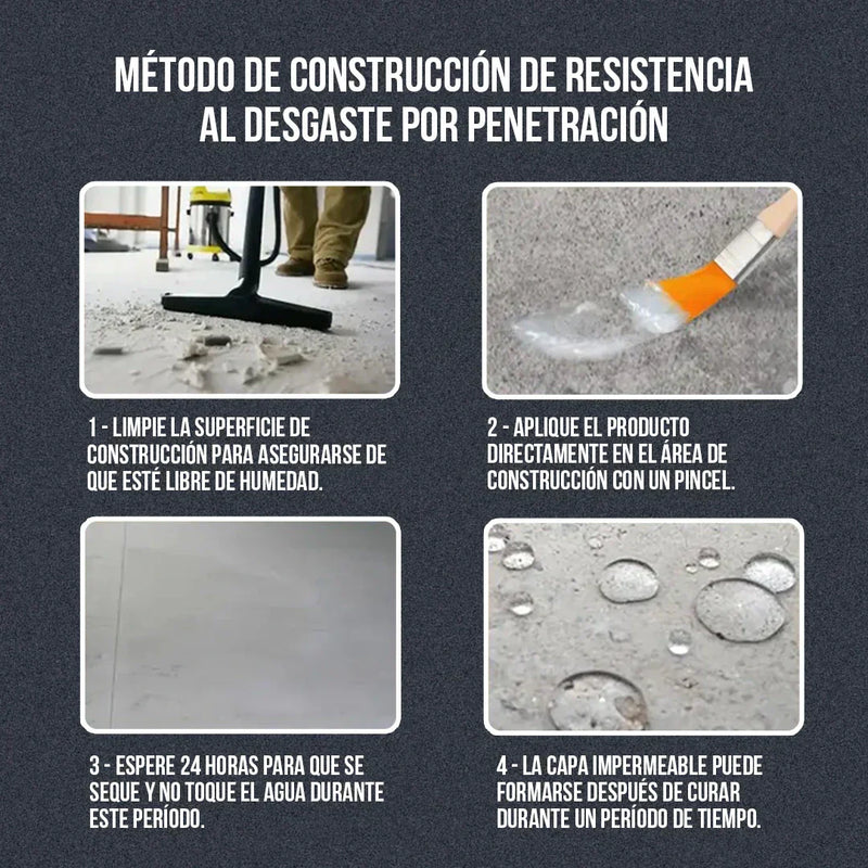 Sellador Impermeabilizante Invisible 500ml Durabilidad de 10 Años- PAGA AL RECIBIR
